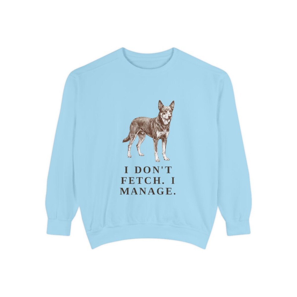 McNab Humor Sweatshirt, Chambray, front view