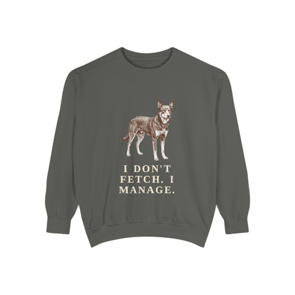 McNab Humor Sweatshirt, Pepper, front view