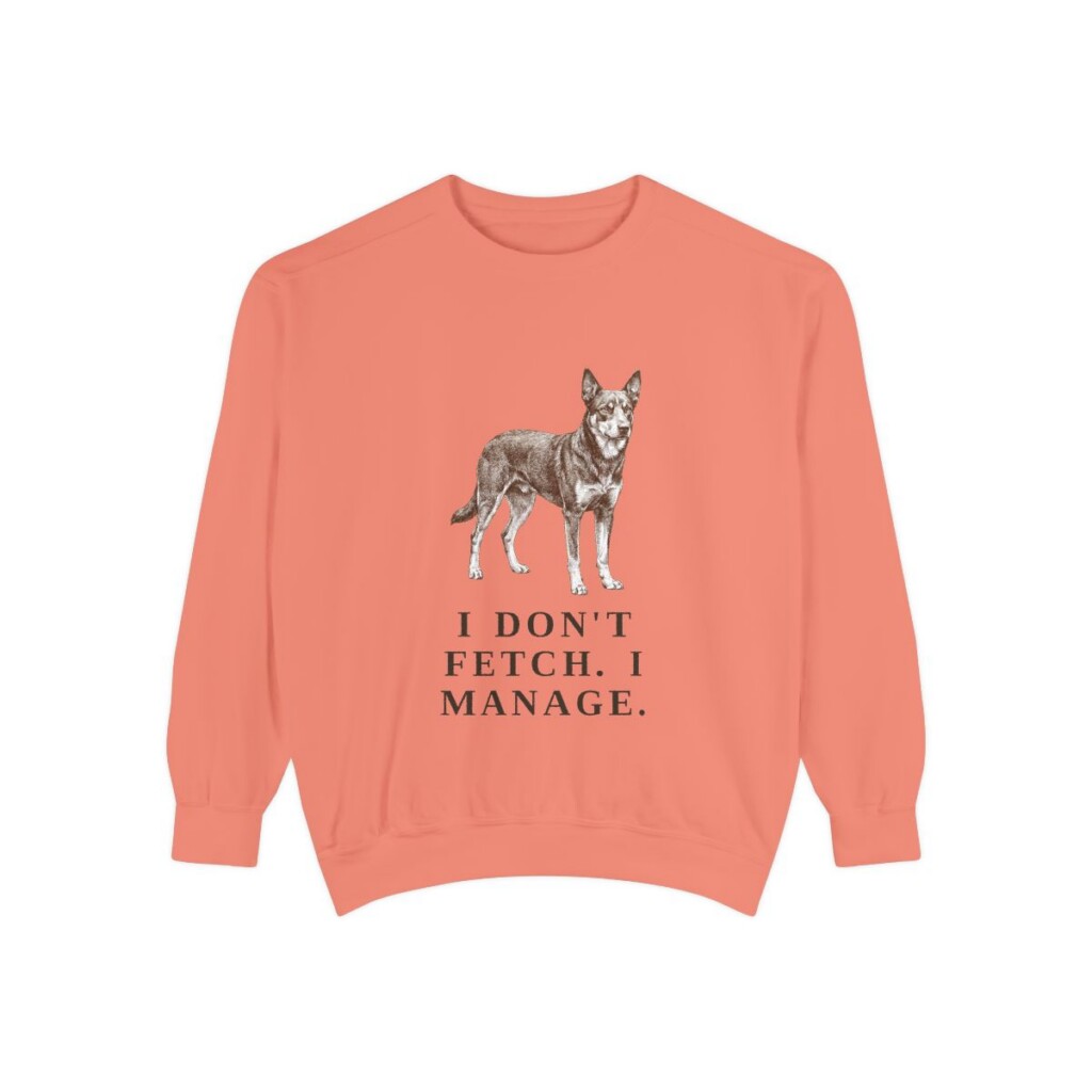 McNab Humor Sweatshirt, Terracotta, front view