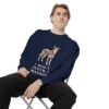 McNab Humor Sweatshirt, True Navy, person 1 context