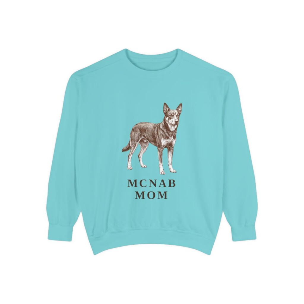 McNab Mom Sweatshirt, Chalky Mint, front view