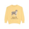 Miniature American Shepherd Dad Sweatshirt, Butter, front view