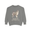 Miniature American Shepherd Dad Sweatshirt, Grey, front view