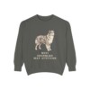 Miniature American Shepherd Humor Sweatshirt, Pepper, front view