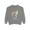 Miniature American Shepherd Latin Sweatshirt, Grey, front view