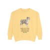 Miniature American Shepherd Mom Sweatshirt, Butter, front view