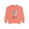 Miniature American Shepherd Mom Sweatshirt, Terracotta, front view