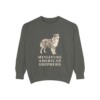 Miniature American Shepherd Sweatshirt, Pepper, front view