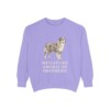 Miniature American Shepherd Sweatshirt, Violet, front view