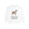 Miniature American Shepherd Sweatshirt, White, front view