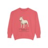 Miniature Bull Terrier Latin Sweatshirt, Watermelon, front view