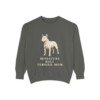 Miniature Bull Terrier Mom Sweatshirt, Pepper, front view