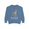Miniature Pinscher Sweatshirt, Blue Jean, front view