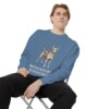 Miniature Pinscher Sweatshirt, Blue Jean, person 1 context