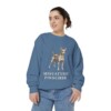 Miniature Pinscher Sweatshirt, Blue Jean, person 2 front