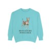 Miniature Pinscher Sweatshirt, Chalky Mint, front view
