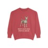 Miniature Pinscher Sweatshirt, Crimson, front view