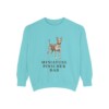Miniature Pinscher Dad Sweatshirt, Chalky Mint, front view