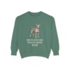 Miniature Pinscher Dad Sweatshirt, Light Green, front view