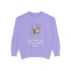 Miniature Pinscher Dad Sweatshirt, Violet, front view