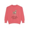 Miniature Pinscher Humor Sweatshirt, Watermelon, front view