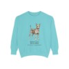 Miniature Pinscher Latin Sweatshirt, Chalky Mint, front view