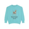 Miniature Pinscher Mom Sweatshirt, Chalky Mint, front view
