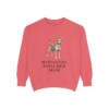 Miniature Pinscher Mom Sweatshirt, Watermelon, front view