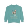 Miniature Pinscher Sweatshirt, Seafoam, front view
