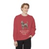 Miniature Poodle Dad Sweatshirt, Crimson, person 1 front