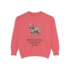 Miniature Poodle Dad Sweatshirt, Watermelon, front view