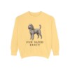 Miniature Poodle Humor Sweatshirt, Butter, front view