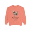 Miniature Poodle Mom Sweatshirt, Terracotta, front view