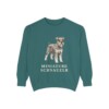 Miniature Schnauzer Sweatshirt, Blue Spruce, front view