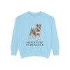 Miniature Schnauzer Sweatshirt, Chambray, front view