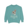 miniature-schnauzer-sweatshirt-dad-seafoam Miniature Schnauzer Dad Sweatshirt, Seafoam, front view