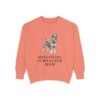 Miniature Schnauzer Mom Sweatshirt, Terracotta, front view
