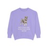 Miniature Schnauzer Mom Sweatshirt, Violet, front view
