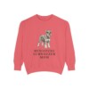 Miniature Schnauzer Mom Sweatshirt, Watermelon, front view