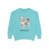 Morkie Sweatshirt, Chalky Mint, front view