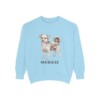 Morkie Sweatshirt, Chambray, front view