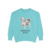 Morkie Dad Sweatshirt, Chalky Mint, front view