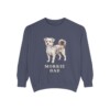 Morkie Dad Sweatshirt, Denim, front view