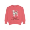 Morkie Humor Sweatshirt, Watermelon, front view