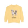 Morkie Latin Sweatshirt, Butter, front view