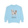 Morkie Latin Sweatshirt, Chambray, front view