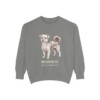 Morkie Latin Sweatshirt, Grey, front view