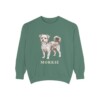 Morkie Sweatshirt, Light Green, front view