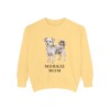 morkie-sweatshirt-mom-butter Morkie Mom Sweatshirt, Butter, front view