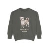 morkie-sweatshirt-mom-pepper Morkie Mom Sweatshirt, Pepper, front view